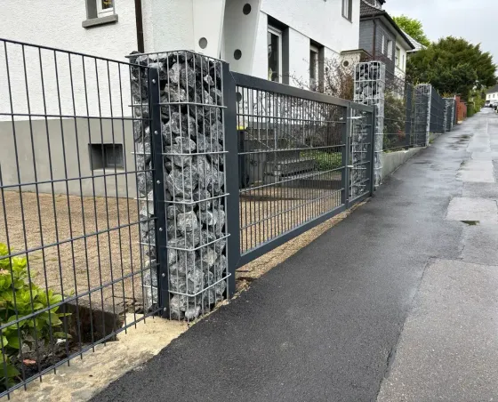 Gabionen und Steinzäune in Braunschweig - fachgerechte Ausführung vor Ort
